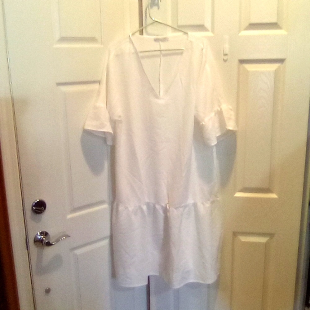 Mislook White Comfortable Dress